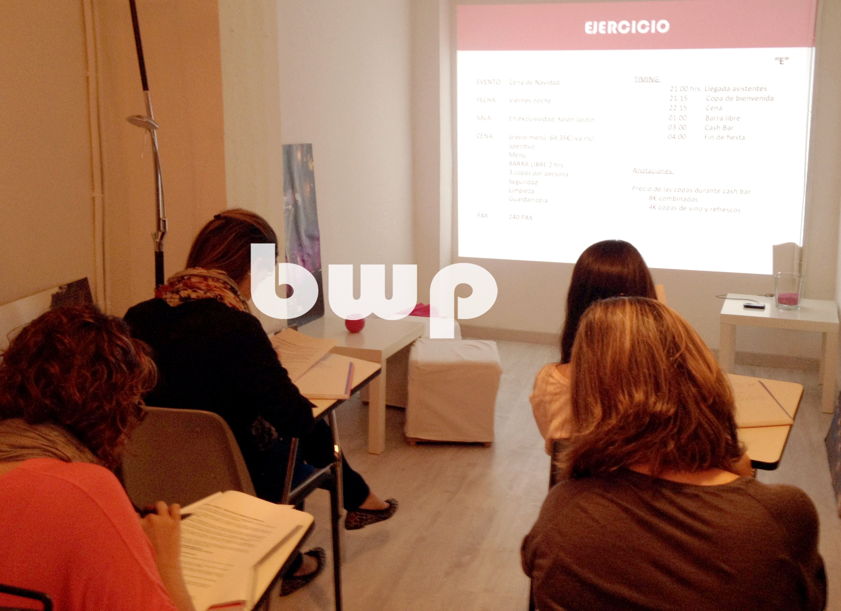 foto curso wedding planner