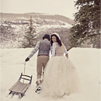 oui-oui-boda-invierno-nieve-novios-trineo
