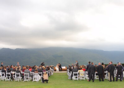 Boda con vistas a la Montaña